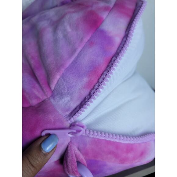 Linzy Smoochy Pals Plush Pink Purple Cat Backpack 12" READ - Picture 5 of 6